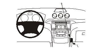 Brodit ProClip 853866 - Ford Galaxy 2006-2015