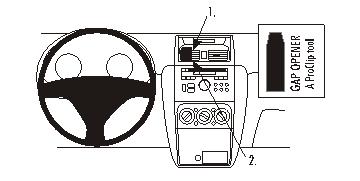 Brodit ProClip 853883 - Fiat SX4 2007-2010