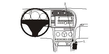 Brodit ProClip 853902 - Saab 9-3 2007-2011