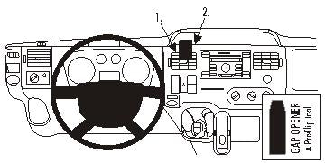 Brodit ProClip 853904 - Ford Transit 2007-2013