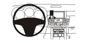 Brodit ProClip 853909 - Acura RDX 2007-2012
