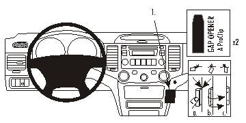 Brodit ProClip 853917 - Kia Magentis 2007-2010