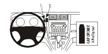 Brodit ProClip 853940 - Honda CR-V 2007-2011
