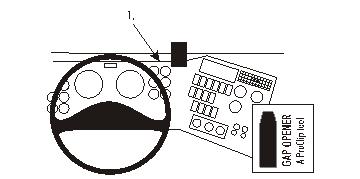 Brodit ProClip 853942 - International 5000-series 2000-2018