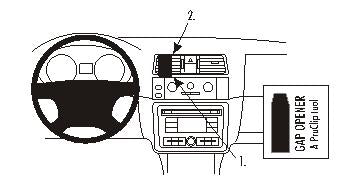 Brodit ProClip 853948 - Skoda Fabia 2007-2015