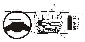 Brodit ProClip 853950 - Citroen C4 Grand Picasso 2007-2013