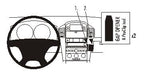 Brodit ProClip 853954 - Chevrolet Captiva 2007-2011