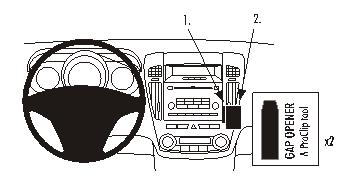 Brodit ProClip 853959 - Kia Ceed 2007-2009