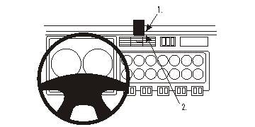 Brodit ProClip 853962 - Kenworth C500-Series 2006-2018