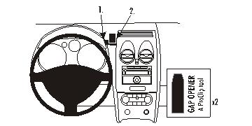 Brodit ProClip 853965 - Nissan Qashqai 2007-2013