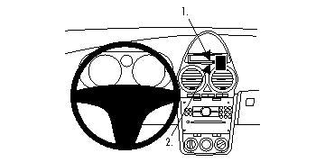 Brodit ProClip 853967 - Opel Corsa 2007-2014
