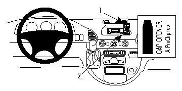 Brodit ProClip 853980 - Mercedes-Benz Sprinter 2000-2006
