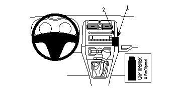 Brodit ProClip 853985 - Toyota Auris 2007-2012