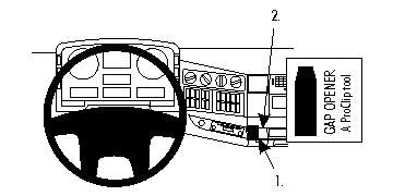 Brodit ProClip 853993 - MAN TGA 2000-2014