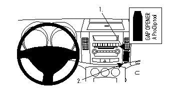 Brodit ProClip 854001 - Citroen 4007 2007-2013