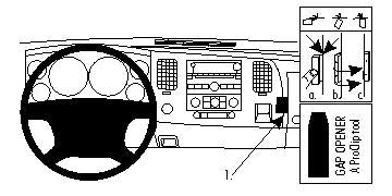 Brodit ProClip 854021 - Chevrolet Silverado 2007-2013