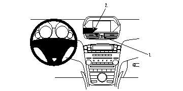 Brodit ProClip 854029 - Acura MDX 2007-2013