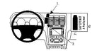 Brodit ProClip 854031 - GMC Acadia 2007-2012
