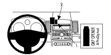 Brodit ProClip 854035 - Nissan Maxima 2007-2008