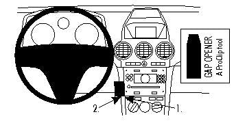 Brodit ProClip 854053 - Opel Antara 2007-2015