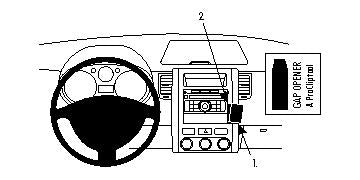 Brodit ProClip 854066 - Nissan X-Trail 2008-2013
