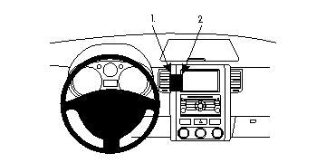 Brodit ProClip 854067 - Nissan X-Trail 2008-2013