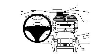 Brodit ProClip 854074 - Fiat Bravo 2008-2014