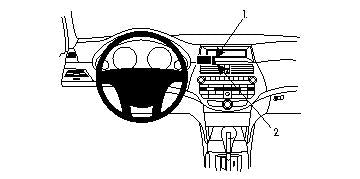 Brodit ProClip 854098 - Honda Accord 2010-2012