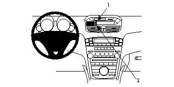 Brodit ProClip 854101 - Acura MDX 2007-2013