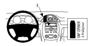 Brodit ProClip 854102 - Buick Enclave 2008-2012