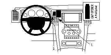 Brodit ProClip 854106 - Jeep Grand Cherokee 2008-2010