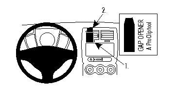 Brodit ProClip 854111 - Toyota Urban Cruiser 2009-2016