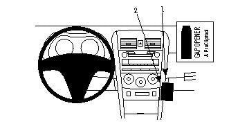 Brodit ProClip 854141 - Toyota Corolla 2009-2013