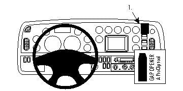 Brodit ProClip 854146 - Peterbilt Model 365 2008-2021