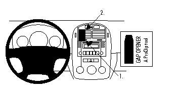 Brodit ProClip 854147 - Kia Spectra 5 2007-2009