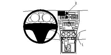 Brodit ProClip 854169 - Mazda 6 2008-2012