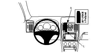 Brodit ProClip 854175 - Cadillac BLS 2006-2010