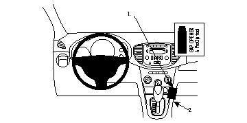Brodit ProClip 854184 - Hyundai i10 2008-2013