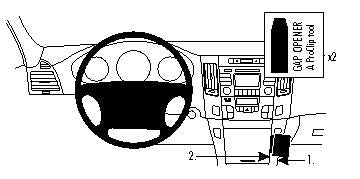 Brodit ProClip 854191 - Hyundai Sonata 2009-2010