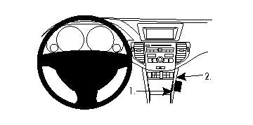 Brodit ProClip 854194 - Honda Accord 2009-2012