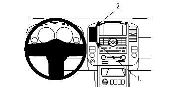 Brodit ProClip 854195 - Nissan Pathfinder 2010-2012