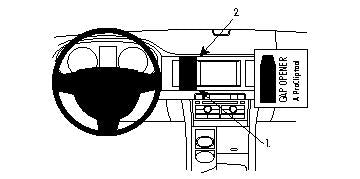 Brodit ProClip 854200 - Jaguar XF 2009-2015