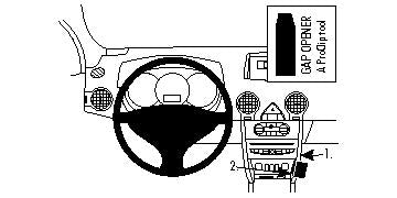 Brodit ProClip 854223 - Renault Koleos 2009-2014