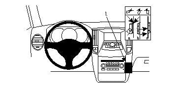 Brodit ProClip 854226 - Nissan Maxima 2009-2015