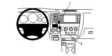 Brodit ProClip 854237 - Toyota Sequoia 2007-2017