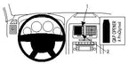 Brodit ProClip 854248 - Dodge Charger 2008-2010