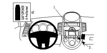 Brodit ProClip 854254 - Kia Soul 2009-2013