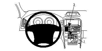 Brodit ProClip 854256 - Volvo XC60 2009-2010