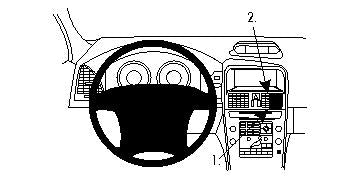 Brodit ProClip 854257 - Volvo XC60 2009-2010