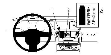 Brodit ProClip 854263 - Audi A4 Allroad 2007-2016
